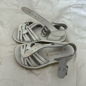 White Salt Water sandals 🌊